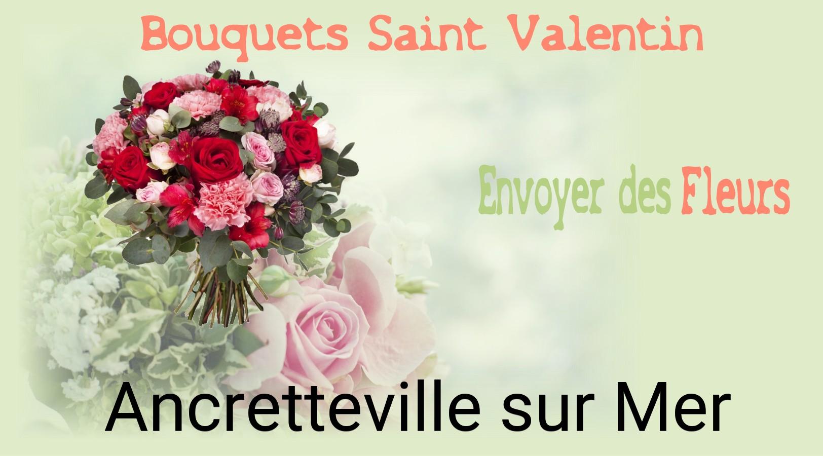 Roses de Saint-Valentin livrées à Ancretteville-sur-Mer